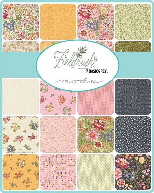 Fieldrush Layer Cake® – Moda Fabrics – 42 Piece Precut by BasicGrey - Pisgah Needleworks