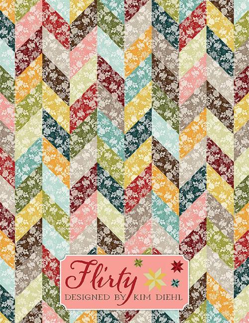 Flirty Quilt Pattern by Kim Diehl for It’s Sew Emma - Pisgah Needleworks