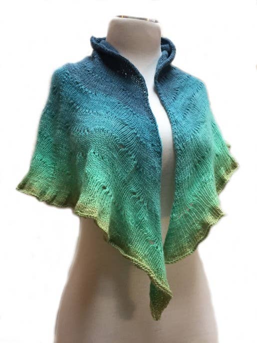 Freia Fine Handpaint Yarns - Aurora Merino Fingering Shawl Ball - Pisgah Needleworks