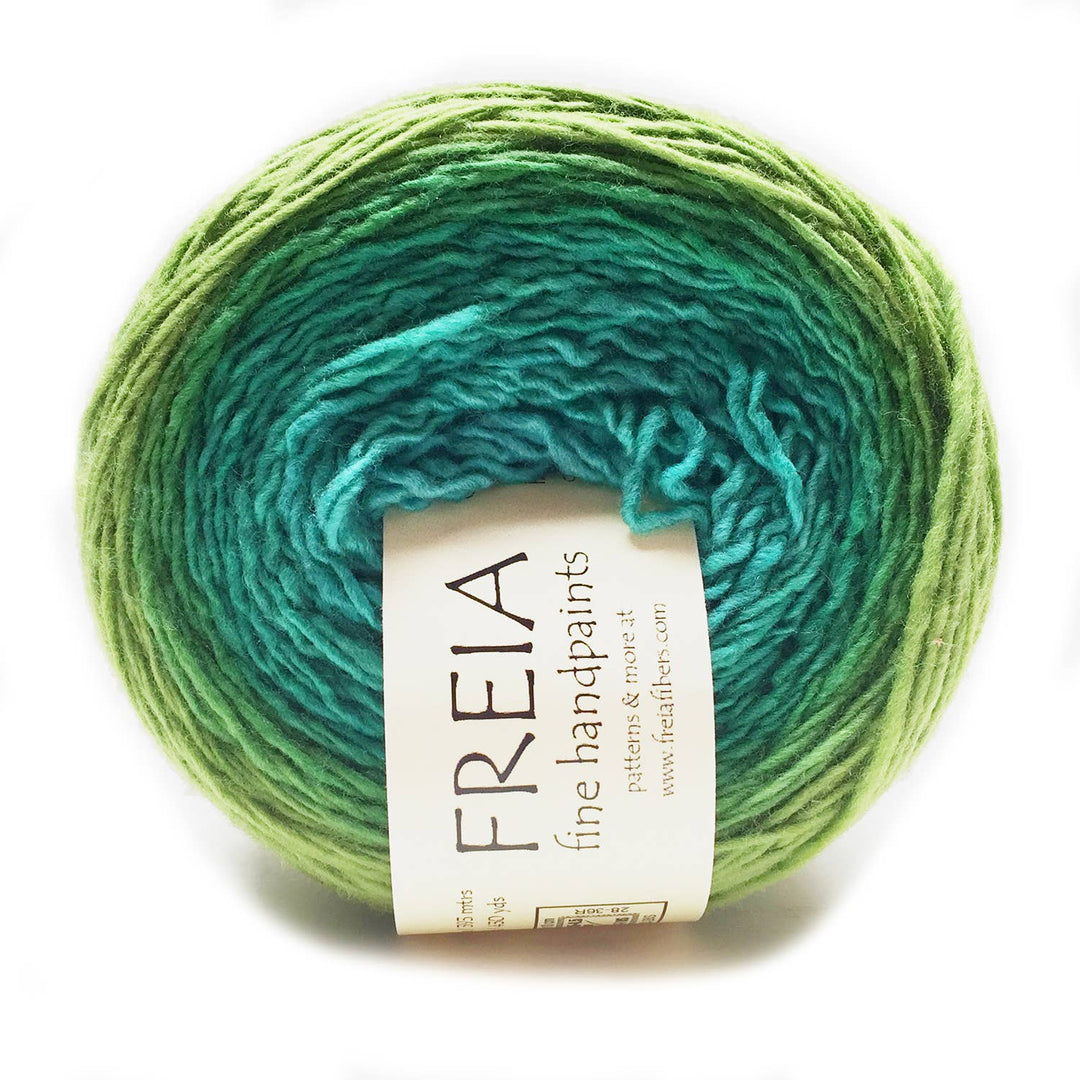 Freia Fine Handpaint Yarns - Chameleon Merino Fingering Shawl Ball - Pisgah Needleworks