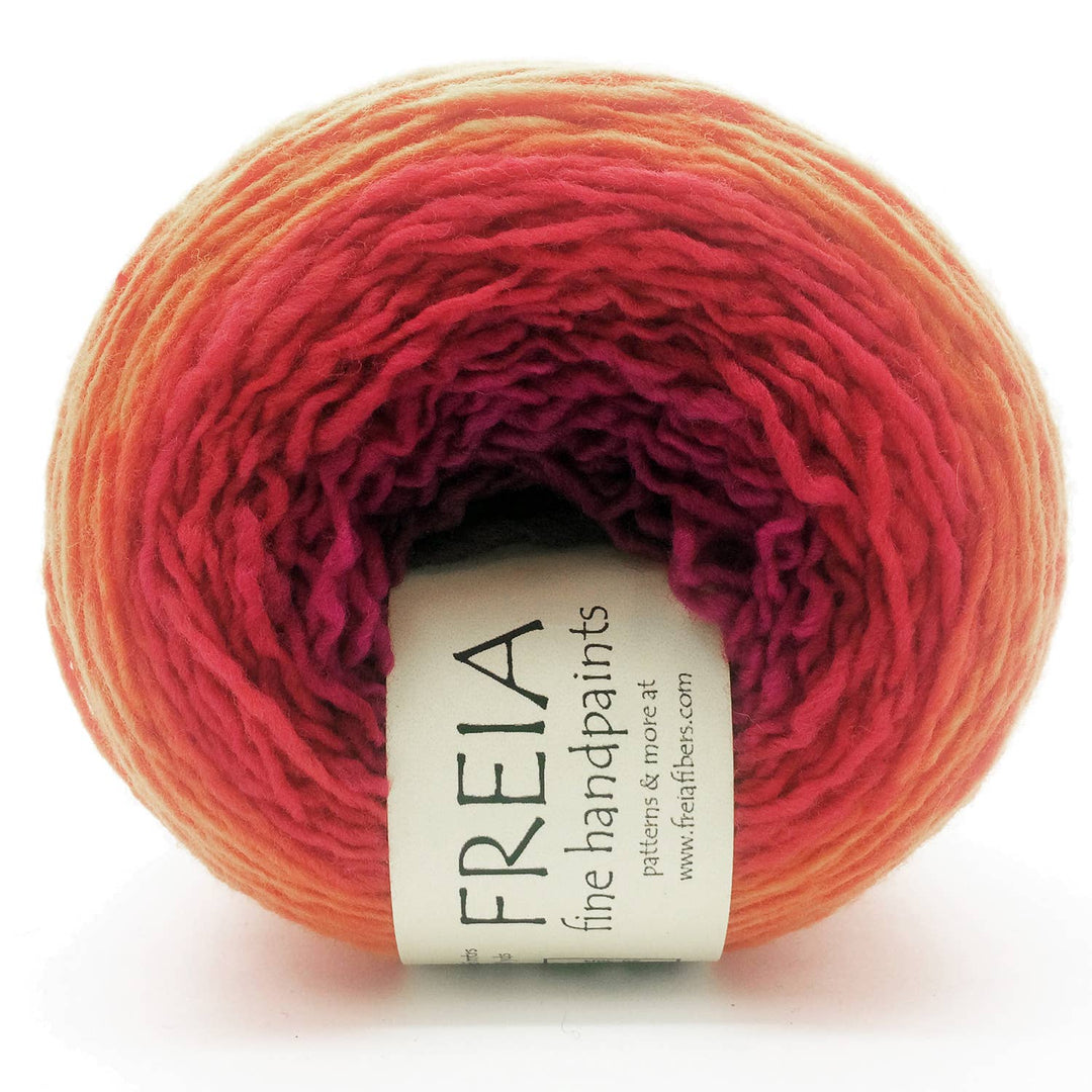 Freia Fine Handpaint Yarns - Flare Merino Fingering Shawl Ball - Pisgah Needleworks