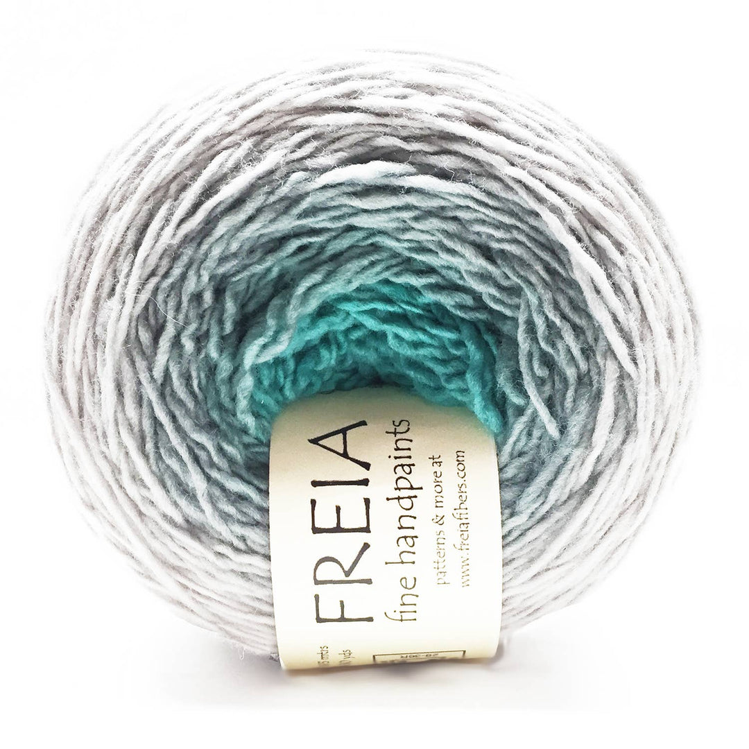 Freia Fine Handpaint Yarns - Mist Merino Fingering Shawl Ball - Pisgah Needleworks