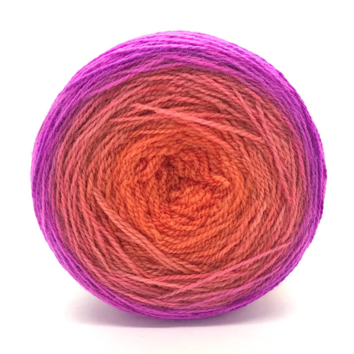 Freia Fine Handpaint Yarns - Ombré Merino Lace Knitting Yarn: Chinook - Pisgah Needleworks