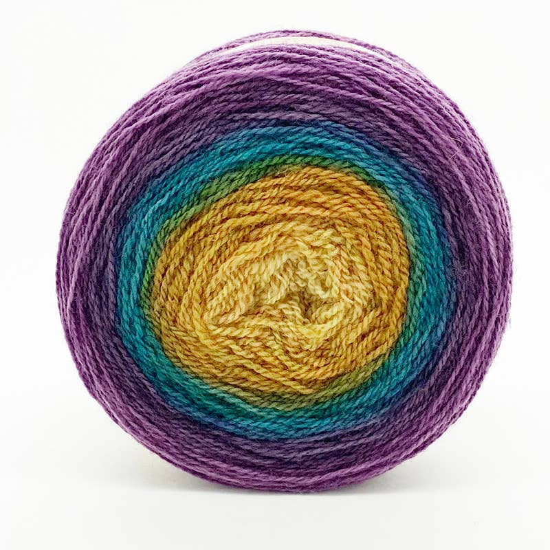 Freia Fine Handpaint Yarns - Ombré Merino Lace Knitting Yarn: Chinook - Pisgah Needleworks