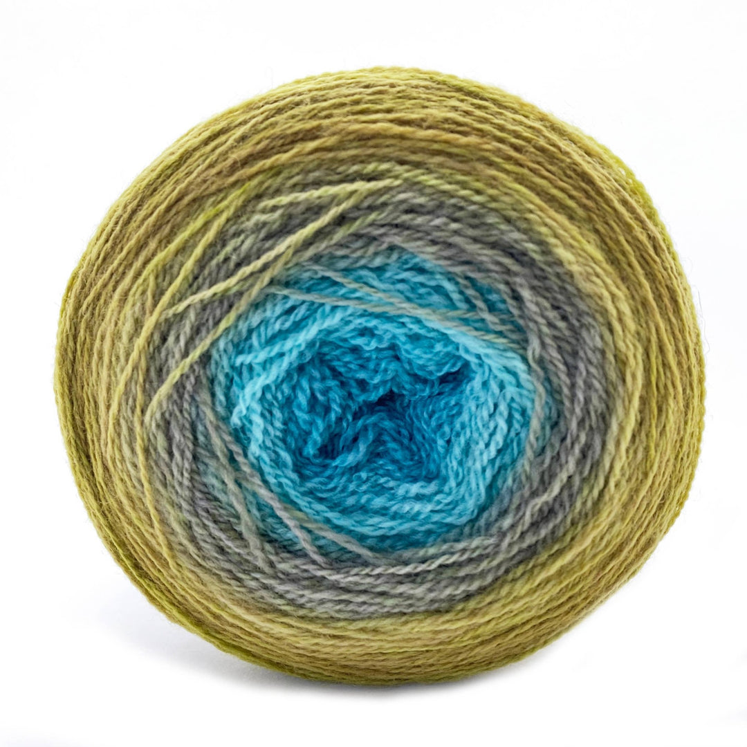 Freia Fine Handpaint Yarns - Ombré Merino Lace Knitting Yarn: Chinook - Pisgah Needleworks