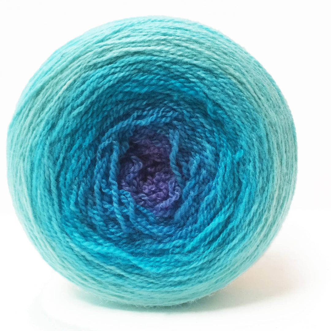 Freia Fine Handpaint Yarns - Ombré Merino Lace Knitting Yarn: Chinook - Pisgah Needleworks