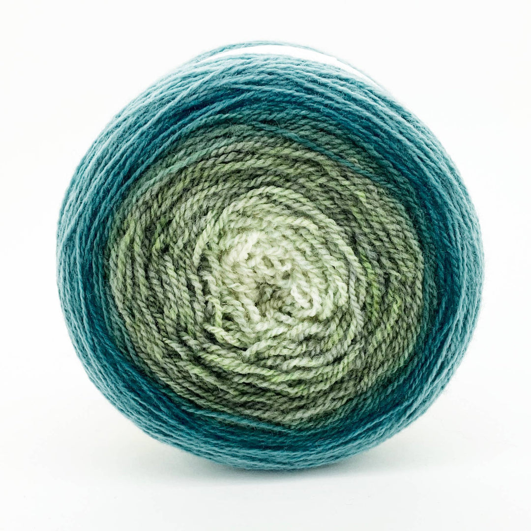 Freia Fine Handpaint Yarns - Ombré Merino Lace Knitting Yarn: Chinook - Pisgah Needleworks