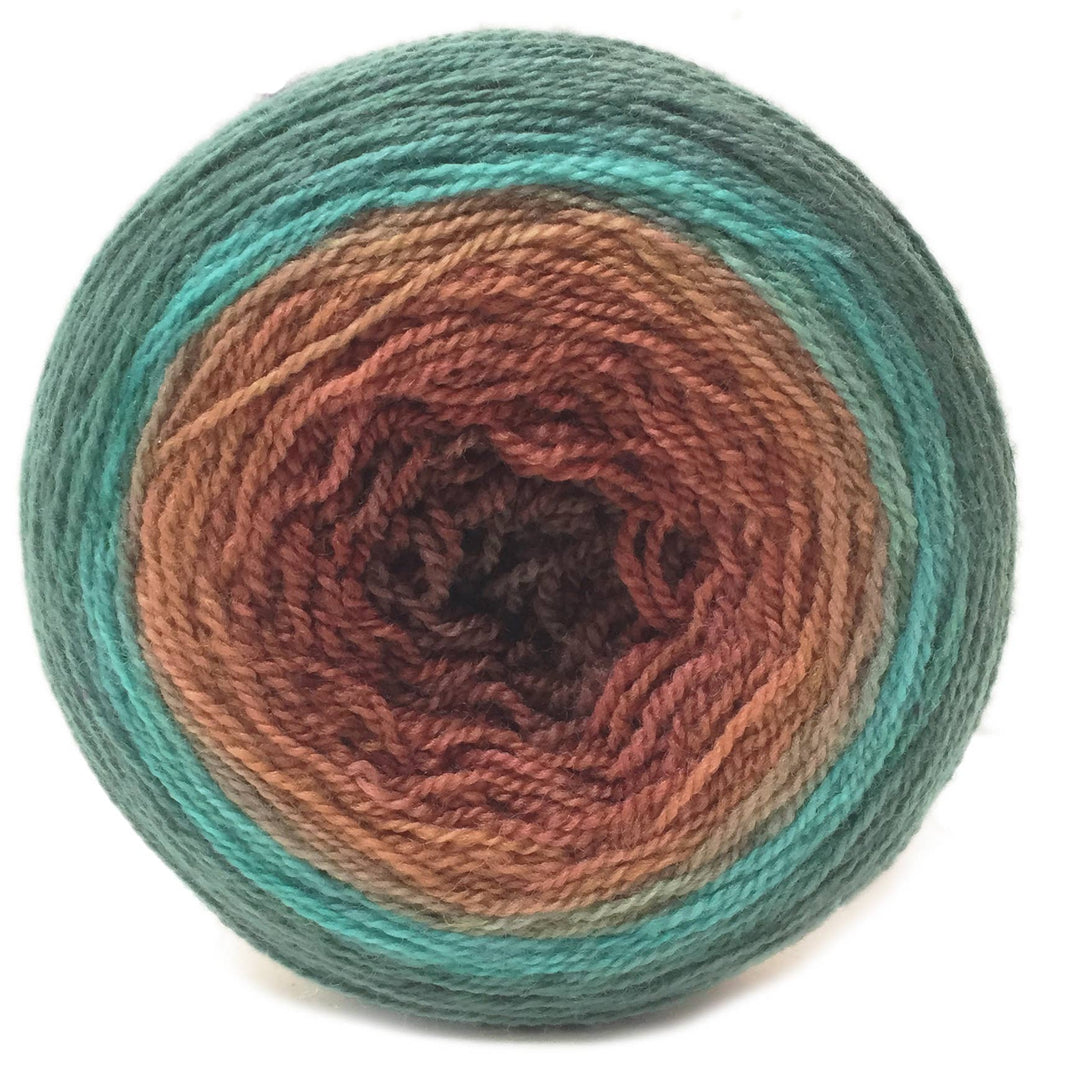 Freia Fine Handpaint Yarns - Ombré Merino Lace Knitting Yarn: Chinook - Pisgah Needleworks