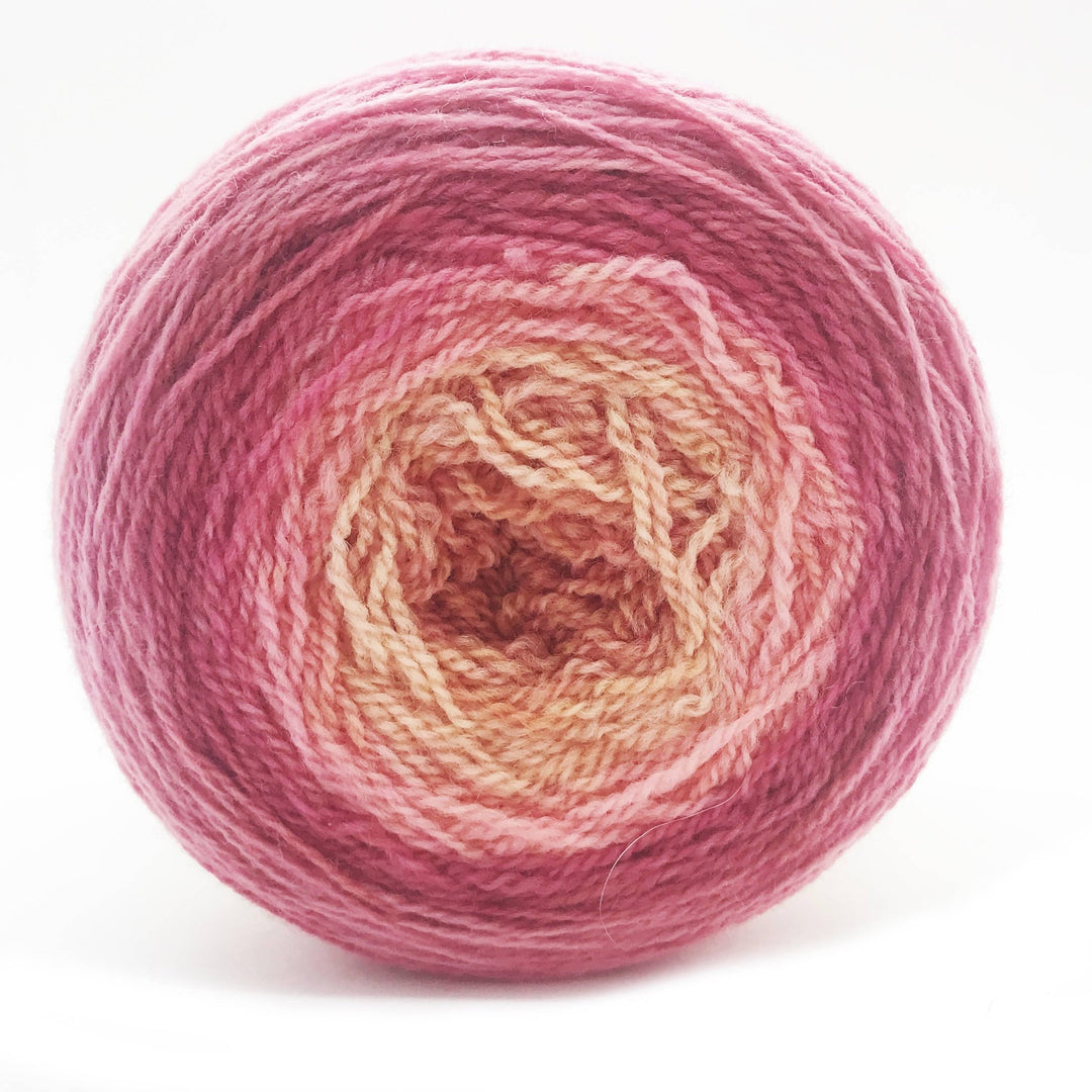 Freia Fine Handpaint Yarns - Ombré Merino Lace Knitting Yarn: Chinook - Pisgah Needleworks