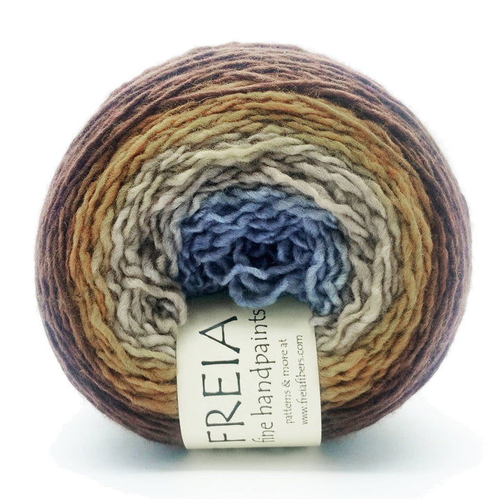 Freia Fine Handpaint Yarns - River Merino Fingering Shawl Ball - Pisgah Needleworks