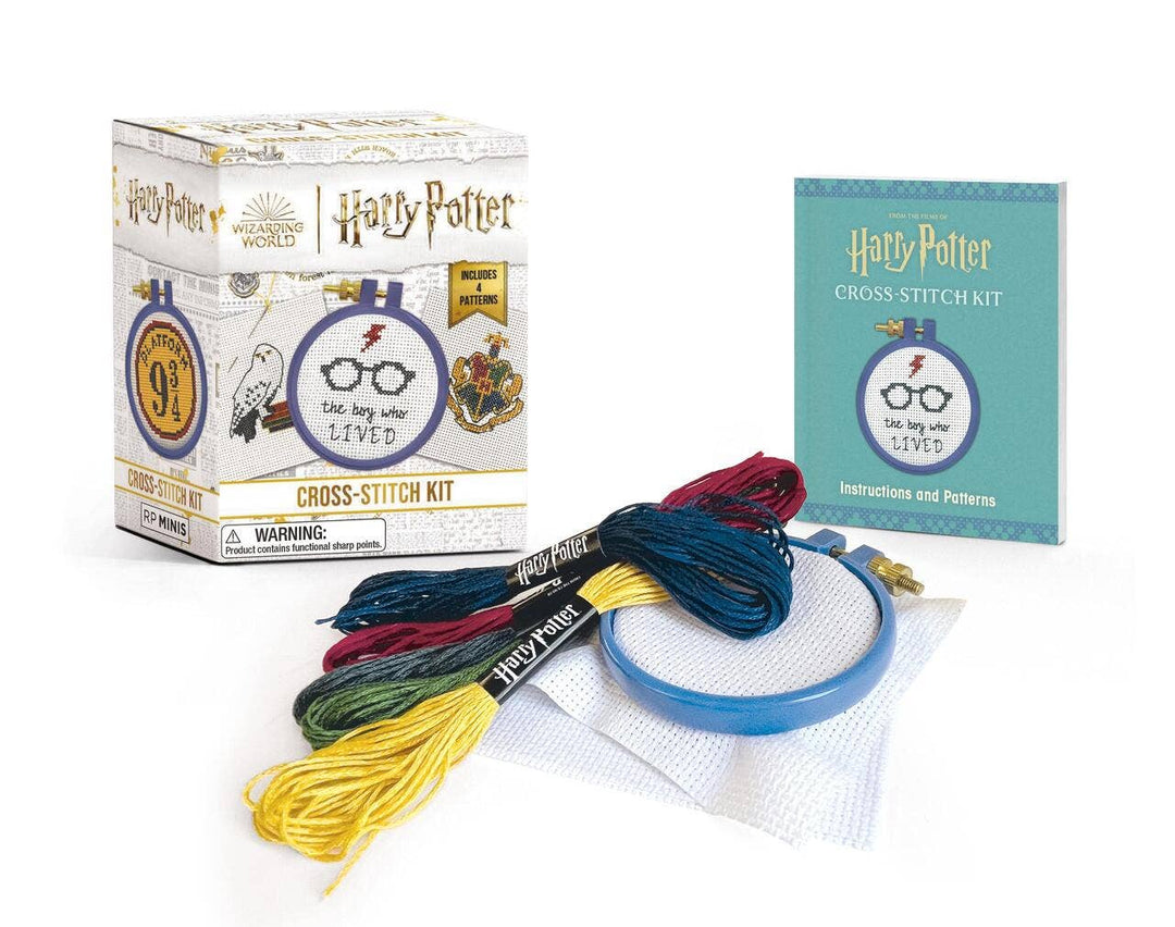 Hachette Book Group - Harry Potter Cross - Stitch Kit - Pisgah Needleworks