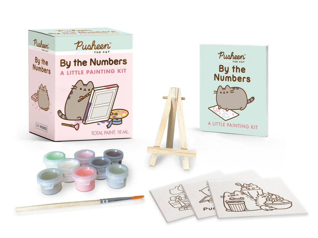 Hachette Book Group - Pusheen By The Numbers: A Little Painting Kit - Pisgah Needleworks