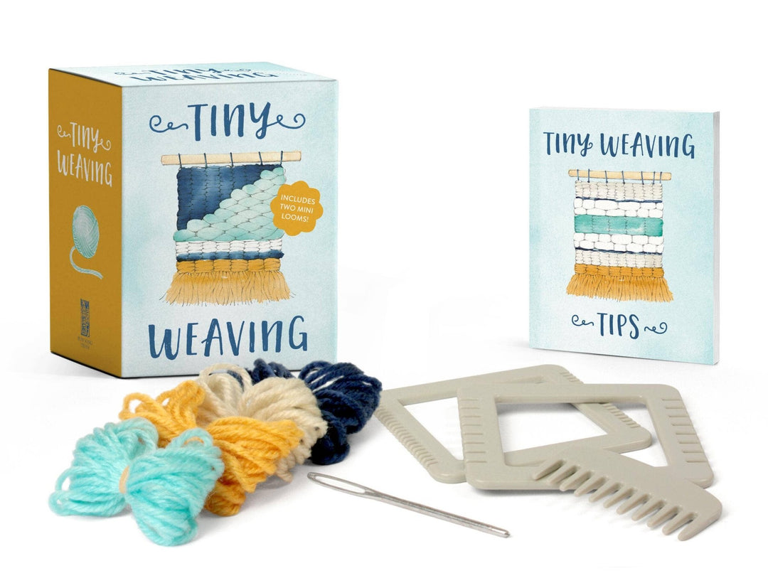 Hachette Book Group - Tiny Weaving: Includes Two Mini Looms! - Pisgah Needleworks
