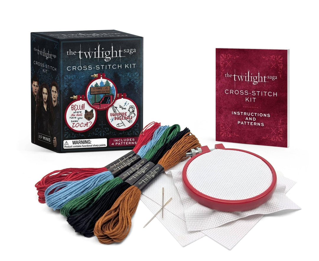 Hachette Twilight Saga Cross Stitch Kit – Mini Designs with Book - Pisgah Needleworks