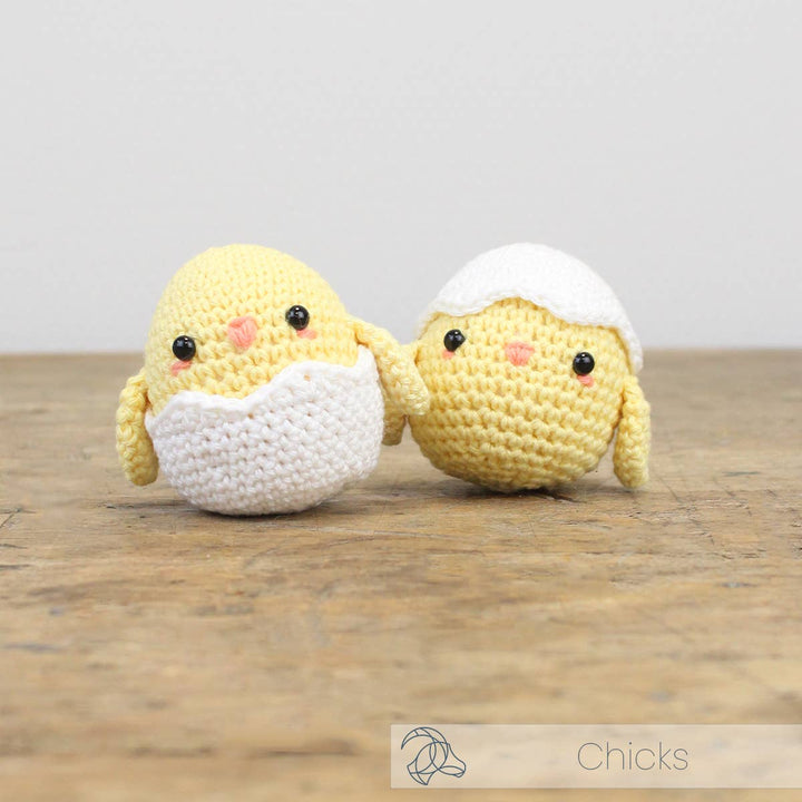 Hardicraft Chicks DIY Crochet Kit - Pisgah Needleworks