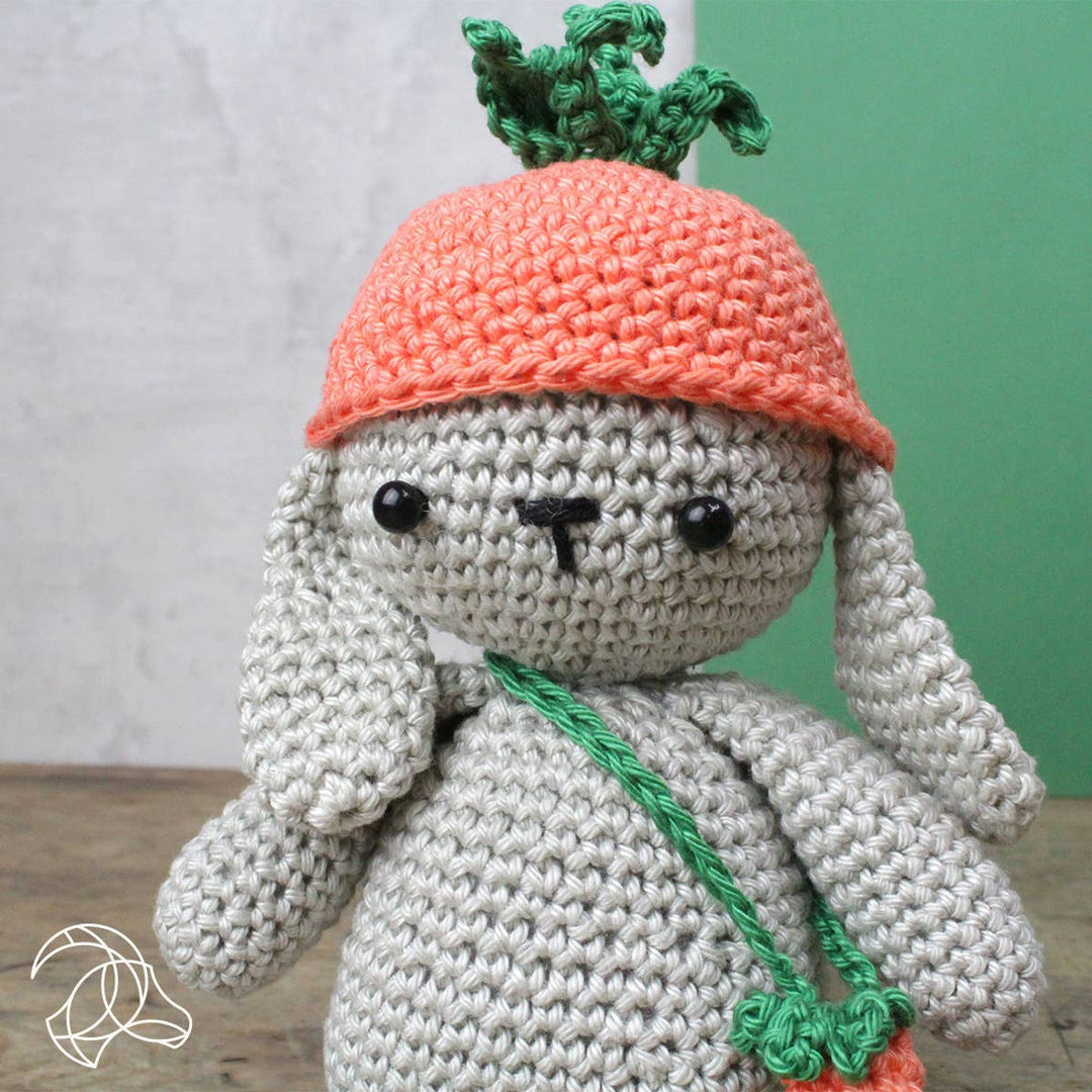 Hardicraft DIY Crochet Kit – Frank the Rabbit - Pisgah Needleworks
