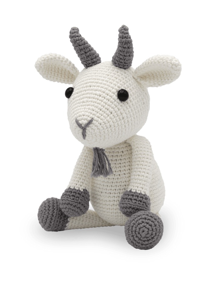 Hardicraft DIY Crochet Kit - Gary Goat - Pisgah Needleworks