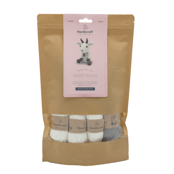 Hardicraft DIY Crochet Kit - Gary Goat - Pisgah Needleworks