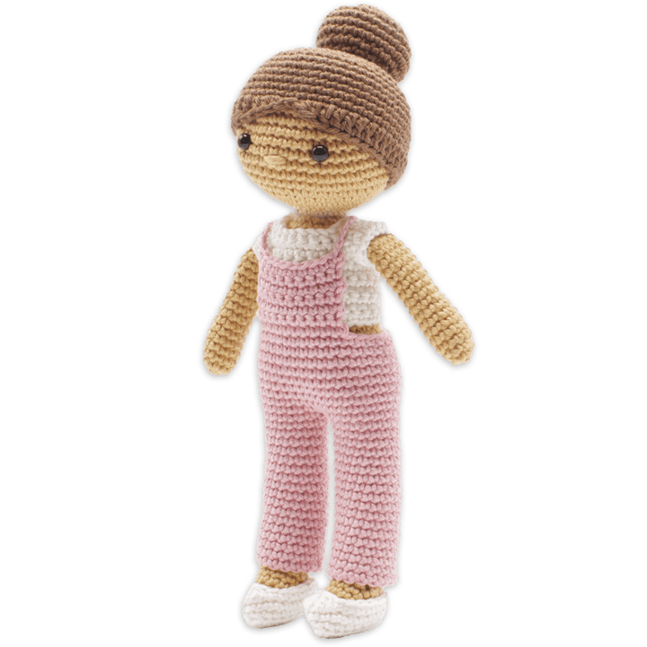 Hardicraft DIY Crochet Kit – Girl Roos (Rose) - Pisgah Needleworks