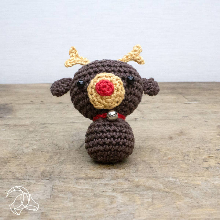 Hardicraft DIY Crochet Kit – Mini Reindeer - Pisgah Needleworks