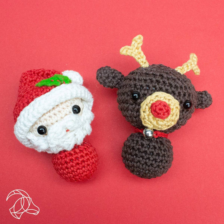 Hardicraft DIY Crochet Kit – Mini Reindeer - Pisgah Needleworks