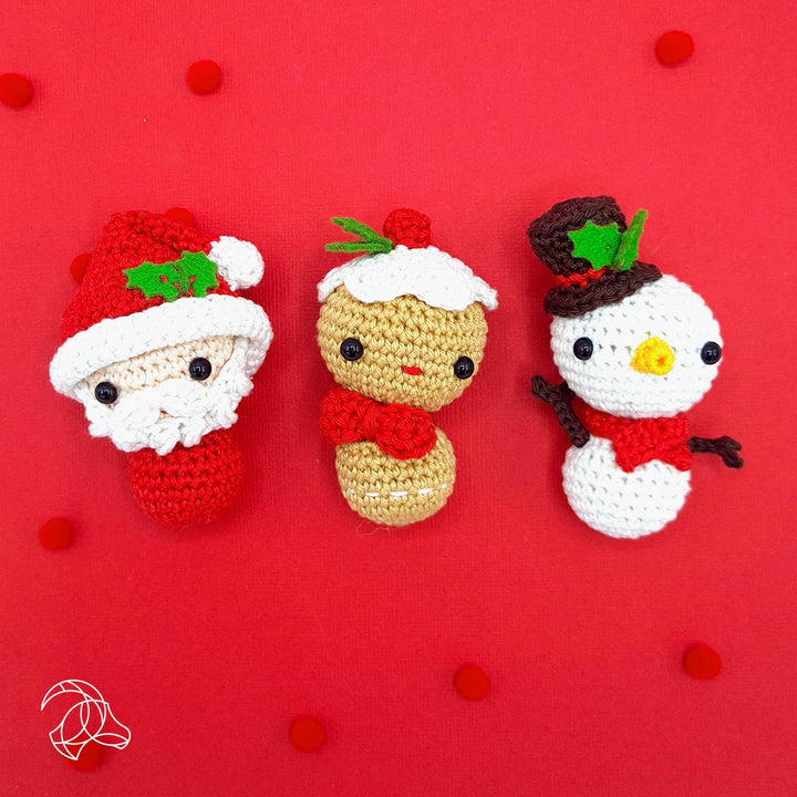 Hardicraft DIY Crochet Kit – Mini Santa Claus - Pisgah Needleworks