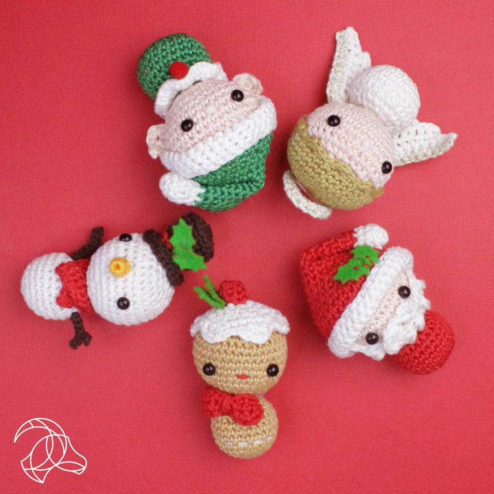 Hardicraft DIY Crochet Kit – Mini Santa Claus - Pisgah Needleworks