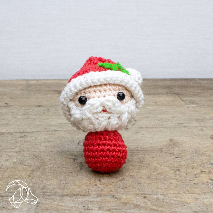 Hardicraft DIY Crochet Kit – Mini Santa Claus - Pisgah Needleworks