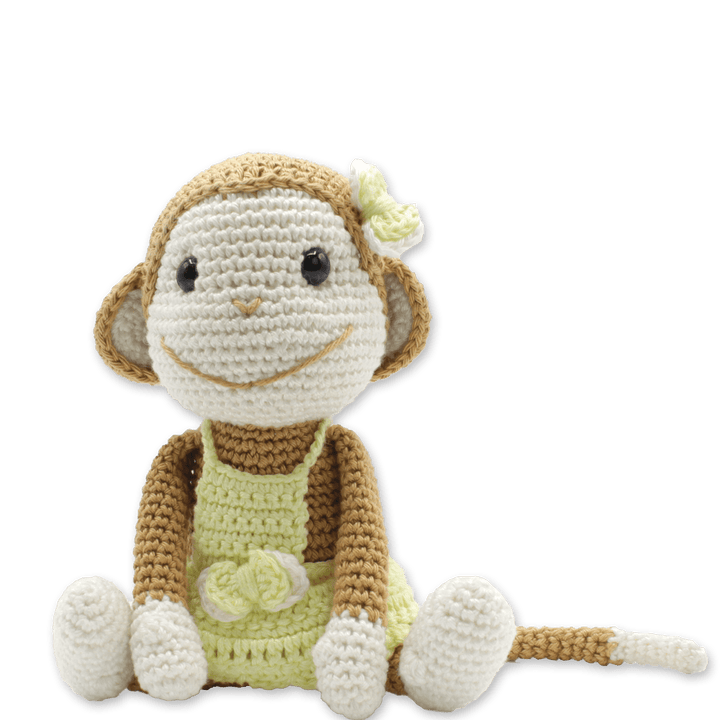 Hardicraft DIY Crochet Kit – Nikki the Monkey - Pisgah Needleworks
