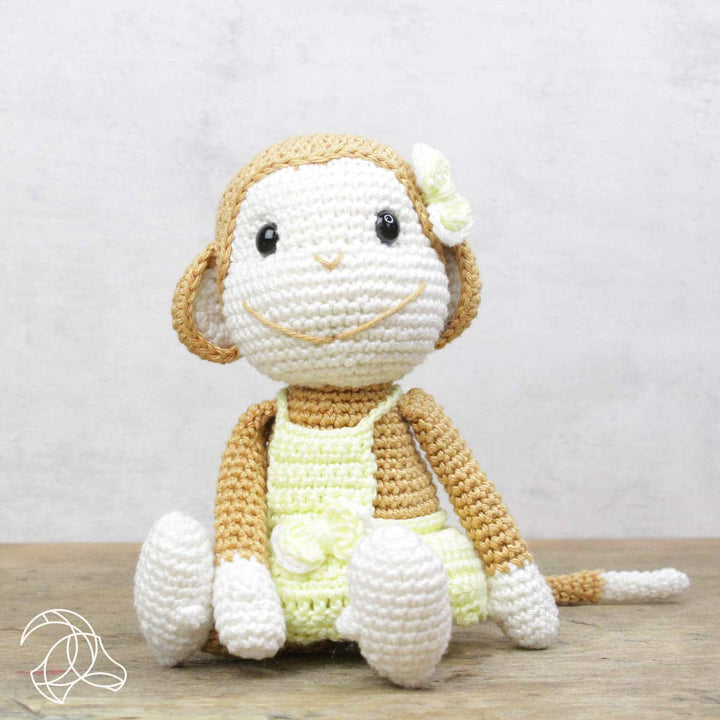 Hardicraft DIY Crochet Kit – Nikki the Monkey - Pisgah Needleworks