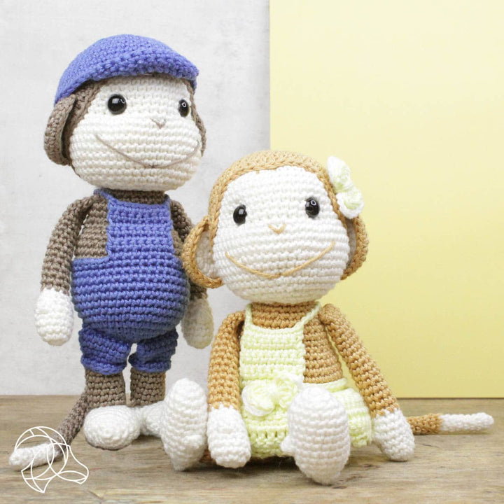 Hardicraft DIY Crochet Kit – Nikki the Monkey - Pisgah Needleworks