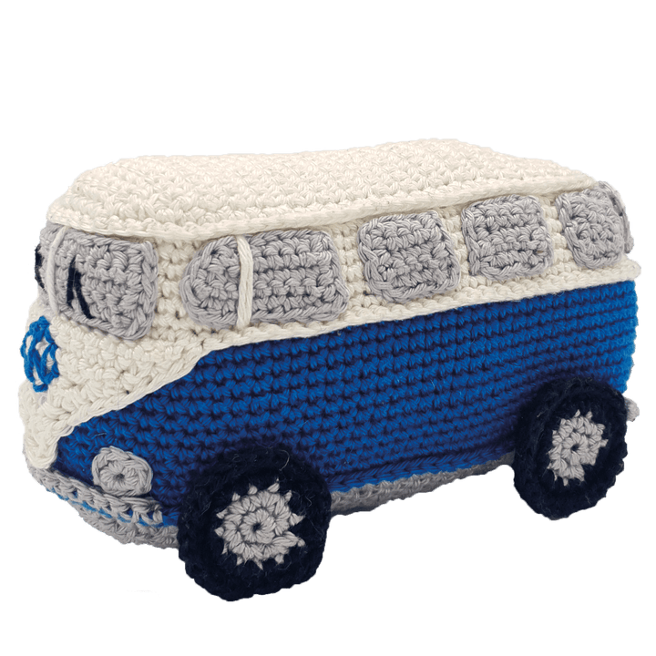 Hardicraft DIY Crochet Kit - Retro Van Blue - Pisgah Needleworks