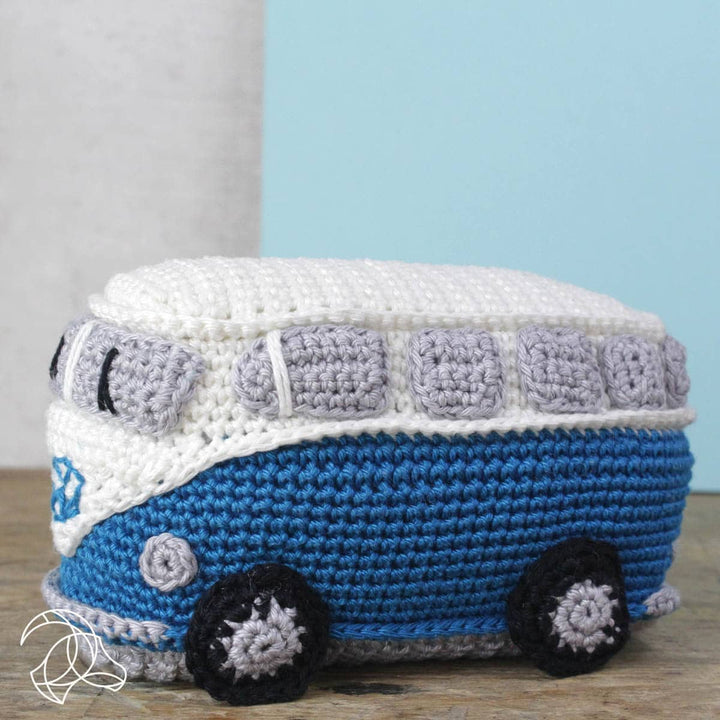 Hardicraft DIY Crochet Kit - Retro Van Blue - Pisgah Needleworks