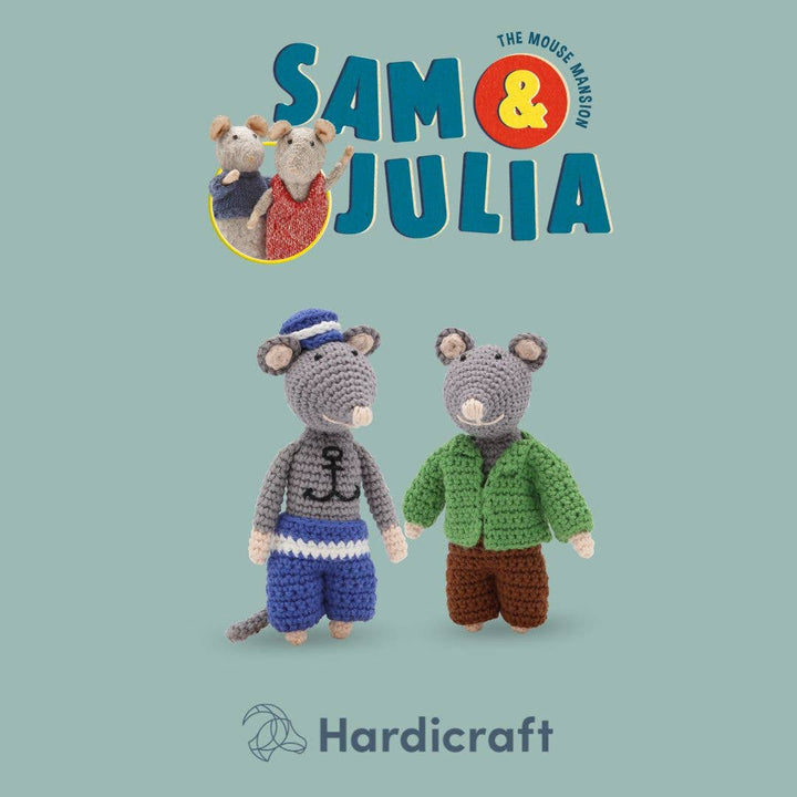Hardicraft DIY Crochet Kit - Sam's Father Mouse - Pisgah Needleworks