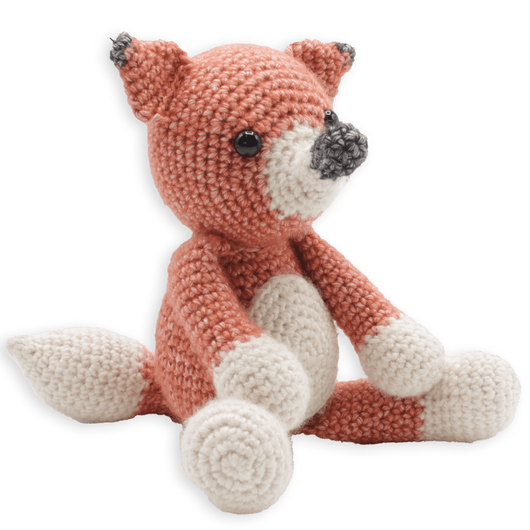 Hardicraft DIY Crochet Kit - Splinter Fox - Pisgah Needleworks