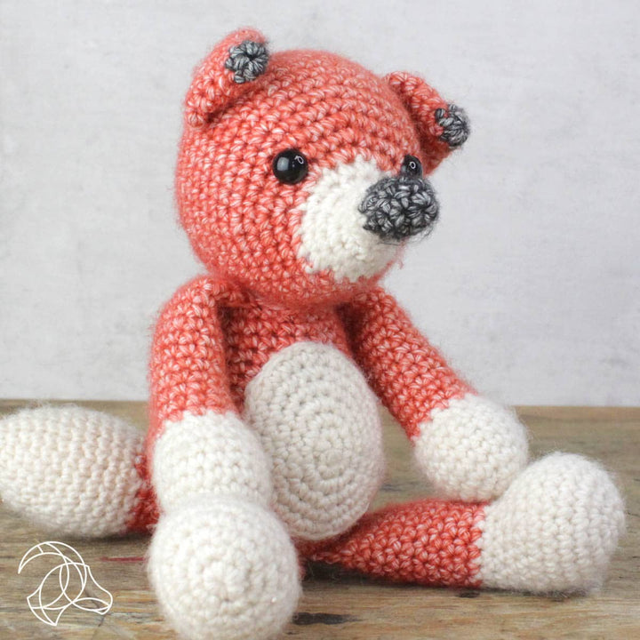 Hardicraft DIY Crochet Kit - Splinter Fox - Pisgah Needleworks