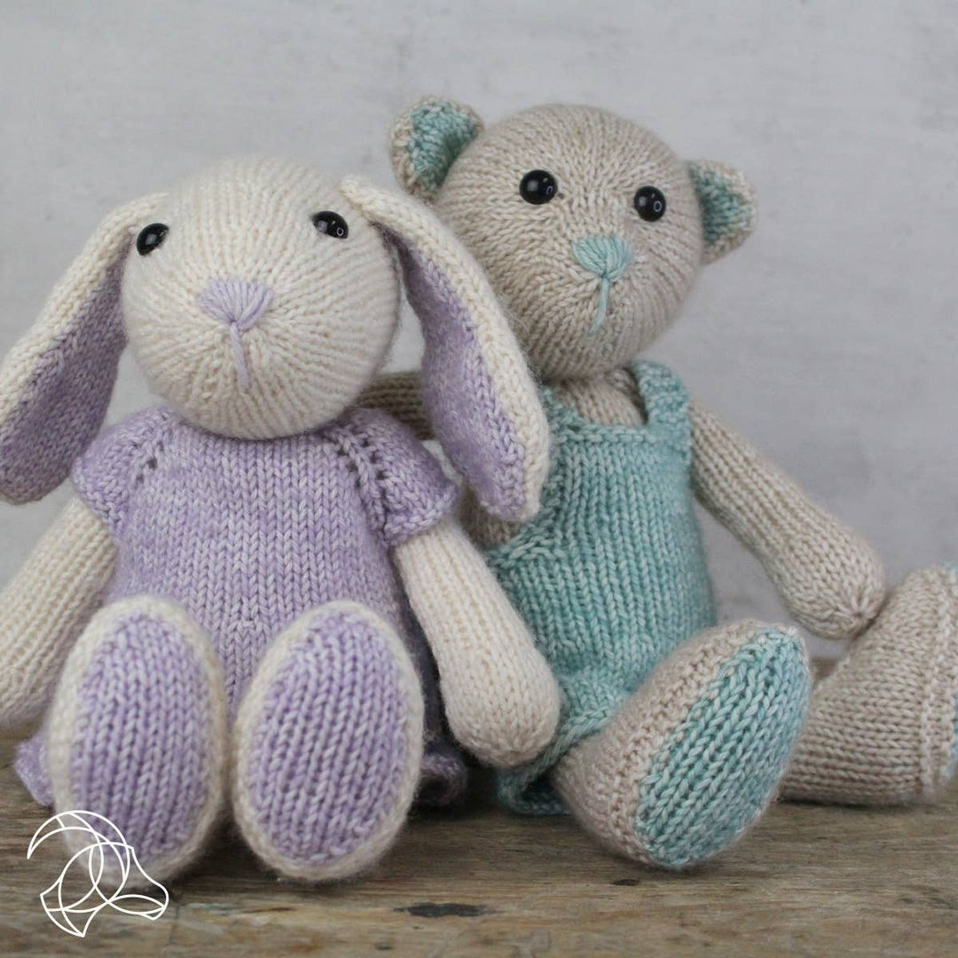 Hardicraft DIY Knitting Kit - John Bear - Pisgah Needleworks