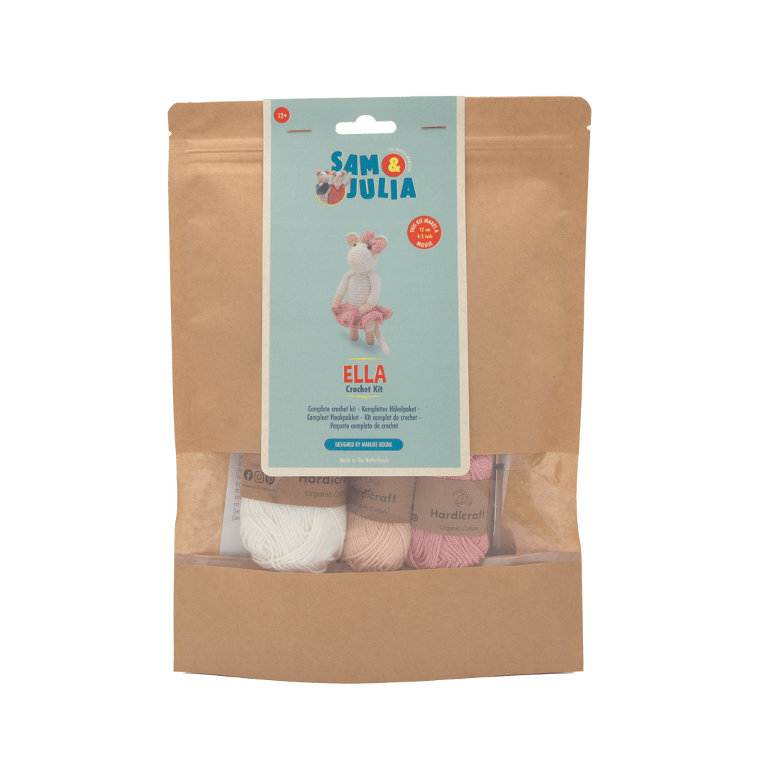 Hardicraft Ella Mouse DIY Crochet Kit - Pisgah Needleworks