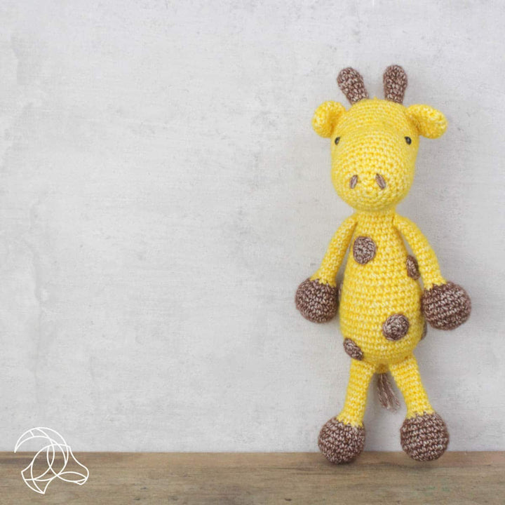 Hardicraft George Giraffe DIY Crochet Kit - Pisgah Needleworks