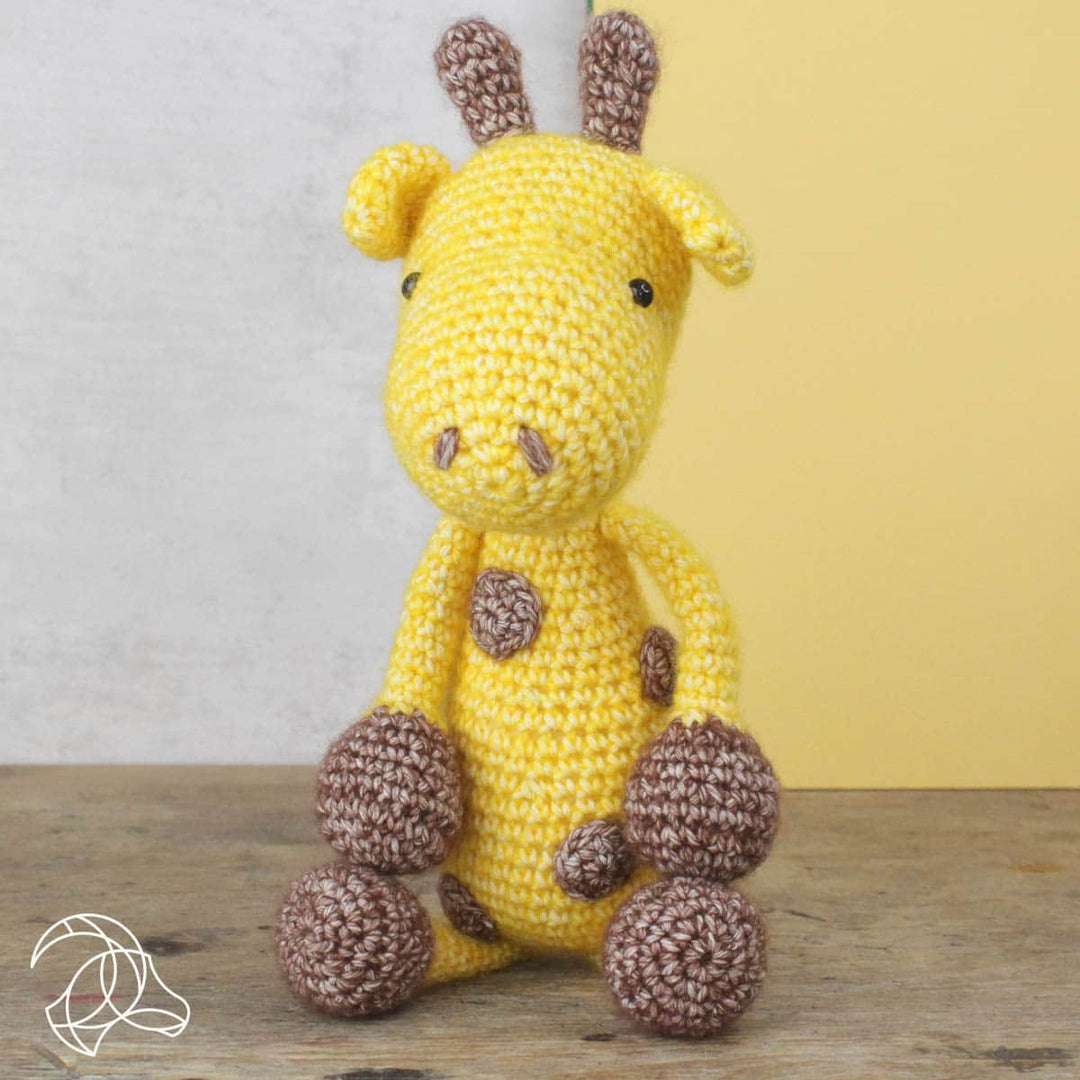 Hardicraft George Giraffe DIY Crochet Kit - Pisgah Needleworks