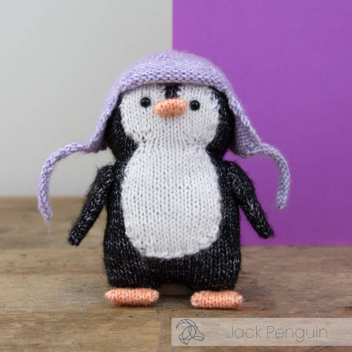 Hardicraft Jack Penguin DIY Knitting Kit - Pisgah Needleworks