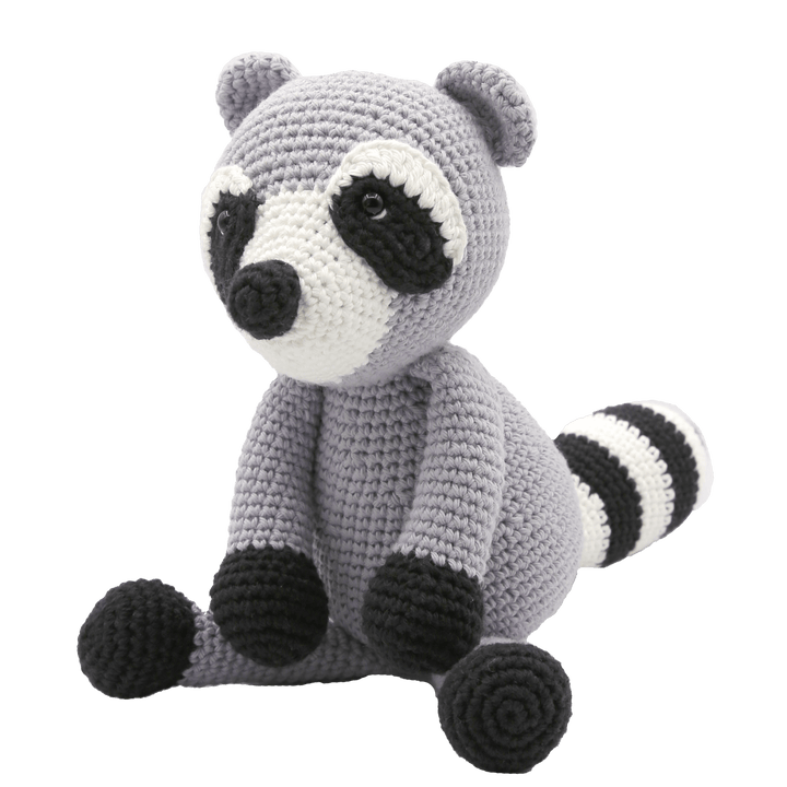 Hardicraft Lyanna Raccoon DIY Crochet Kit - Pisgah Needleworks