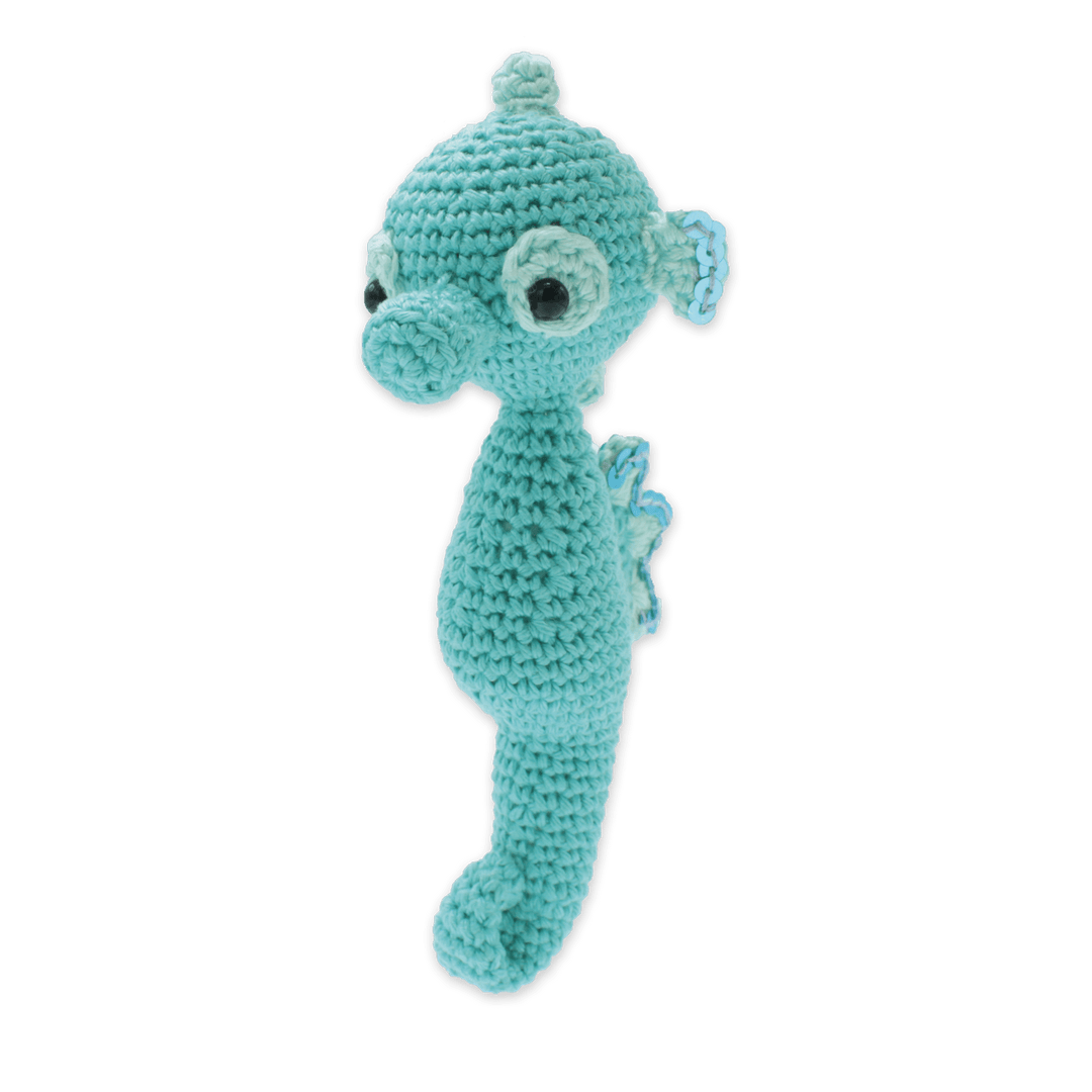 Hardicraft Molly Seahorse DIY Crochet Kit - Pisgah Needleworks