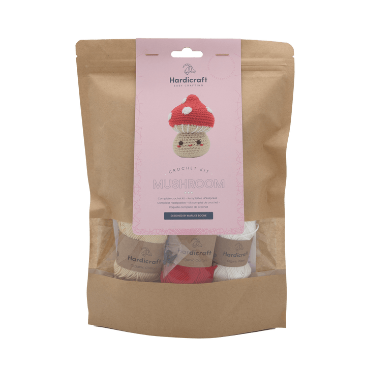 Hardicraft Mushroom DIY Crochet Kit - Pisgah Needleworks