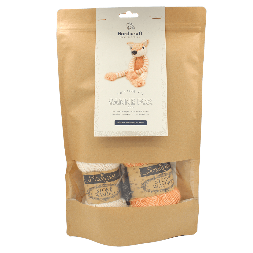 Hardicraft Sanne Fox DIY Knitting Kit - Pisgah Needleworks