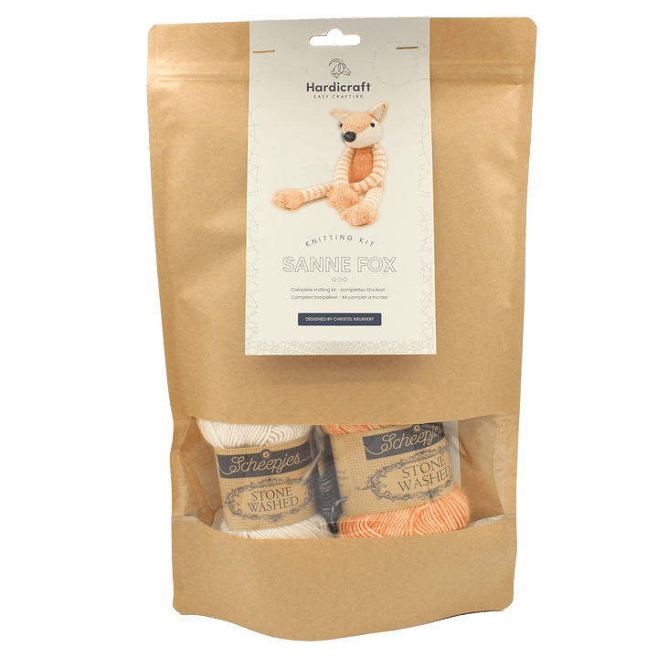 Hardicraft Sanne Fox DIY Knitting Kit - Pisgah Needleworks