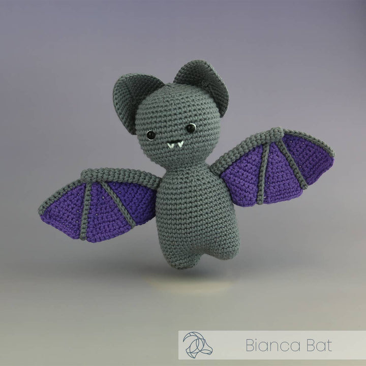 Hardicraft USA - DIY Crochet Kit - Bianca Bat - Pisgah Needleworks