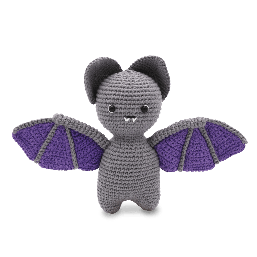 Hardicraft USA - DIY Crochet Kit - Bianca Bat - Pisgah Needleworks