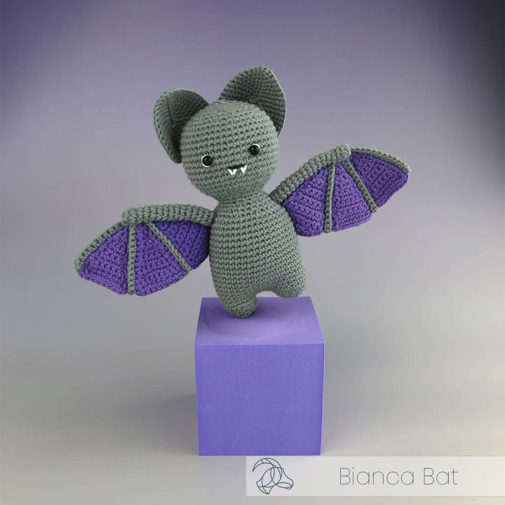 Hardicraft USA - DIY Crochet Kit - Bianca Bat - Pisgah Needleworks