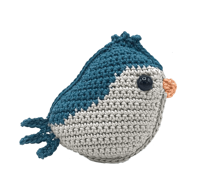 Hardicraft USA - DIY Crochet Kit - Blue Bird - Pisgah Needleworks
